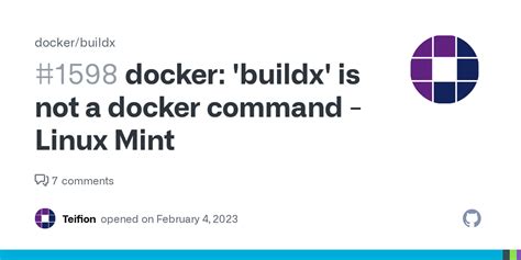  Building 8. . Docker buildx is not a docker command vscode